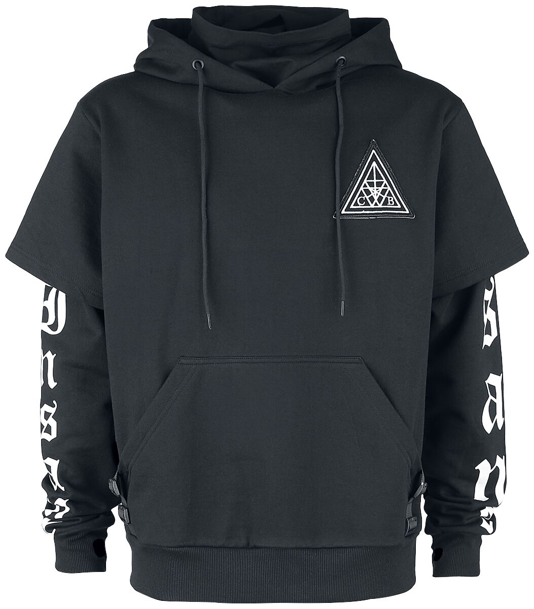 Chemical Black Insane Hood Kapuzenpullover schwarz in S von Chemical Black