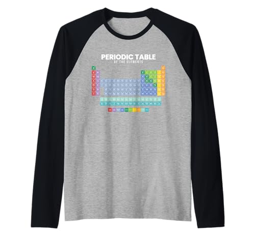 Periodic Table of the Elements - Chemie Raglan Periodic Table of the Elements - Chemie Raglan von Chemie Periodensystem Elemente Collection