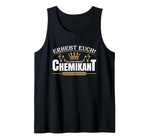 Herren Chemie Gadgets Prüfung Zubehör Männer Ausbildung Chemikant Tank Top Herren Chemie Gadgets Prüfung Zubehör Männer Ausbildung Chemikant Tank Top von Chemikant Geschenk und Chemie Gadgets