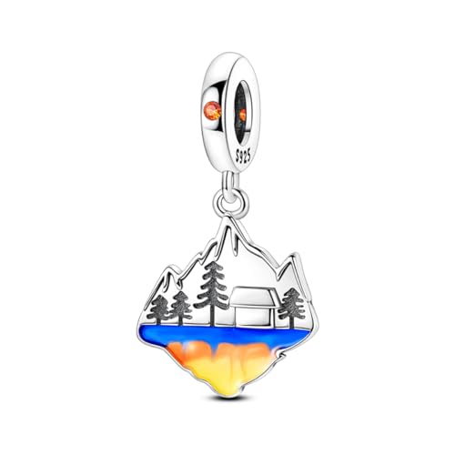 ChenYuTe 925 Sterling Silber Armband Halskette Charm Anhänger, Schmuck, Geschenk zum Muttertag, Geeignet für Pandora Damen Armband Halskette von ChenYuTe