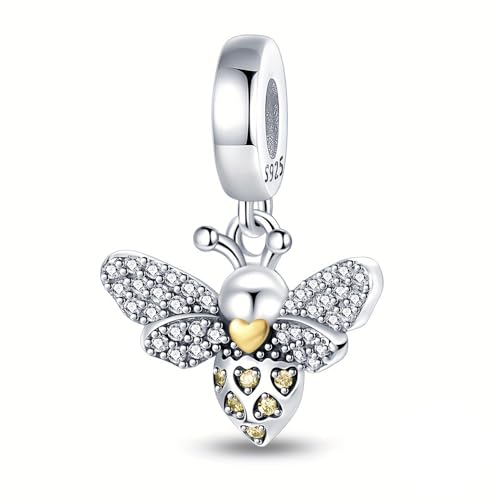 ChenYuTe 925 Sterling Silber Charms für Armbänder, Dangle Anhänger Kompatibel mit Pandora Europäischen Armbändern und Halskette Frauen von ChenYuTe
