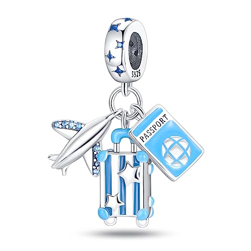 ChenYuTe 925 Sterling Silber Charms für Armbänder, Dangle Anhänger Kompatibel mit Pandora Europäischen Armbändern und Halskette Frauen von ChenYuTe