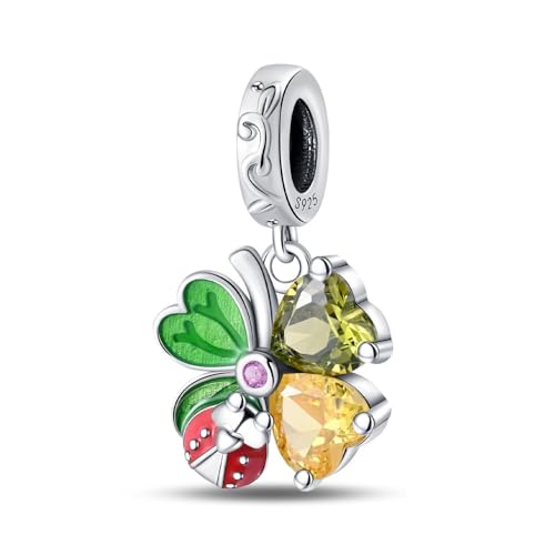 ChenYuTe 925 Sterling Silber Charms für Armbänder, Dangle Anhänger Kompatibel mit Pandora Europäischen Armbändern und Halskette Frauen von ChenYuTe