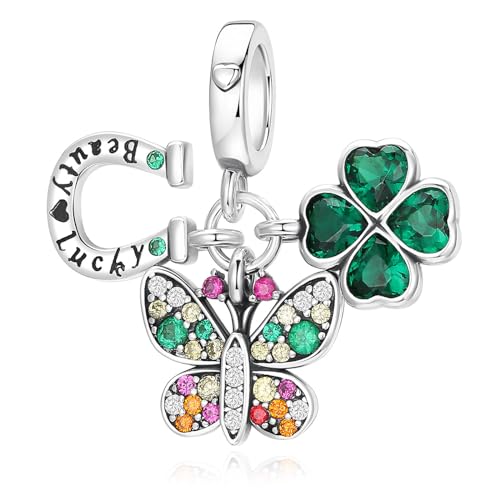 ChenYuTe 925 Sterling Silber Charms für Armbänder, Dangle Anhänger Kompatibel mit Pandora Europäischen Armbändern und Halskette Frauen von ChenYuTe