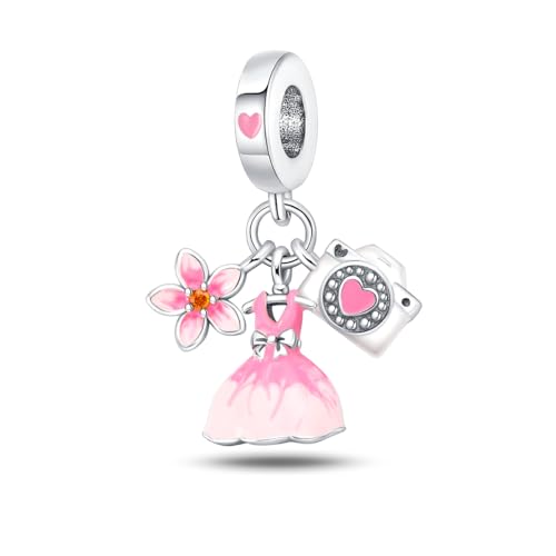 ChenYuTe 925 Sterling Silber Charms für Armbänder, Dangle Anhänger Kompatibel mit Pandora Europäischen Armbändern und Halskette Frauen von ChenYuTe