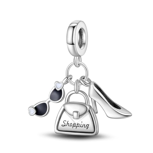 ChenYuTe 925 Sterling Silber Charms für Armbänder, Dangle Anhänger Kompatibel mit Pandora Europäischen Armbändern und Halskette Frauen von ChenYuTe