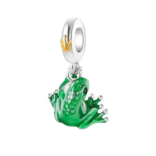 ChenYuTe 925 Sterling Silber Marienkäfer Charms, Chamäleon Charm Beadwork für Europäische Charm Armbänder und Halsketten von ChenYuTe