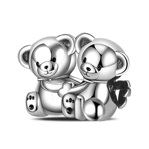 ChenYuTe 925 Sterling Silber Marienkäfer Charms, Chamäleon Charm Beadwork für Europäische Charm Armbänder und Halsketten von ChenYuTe