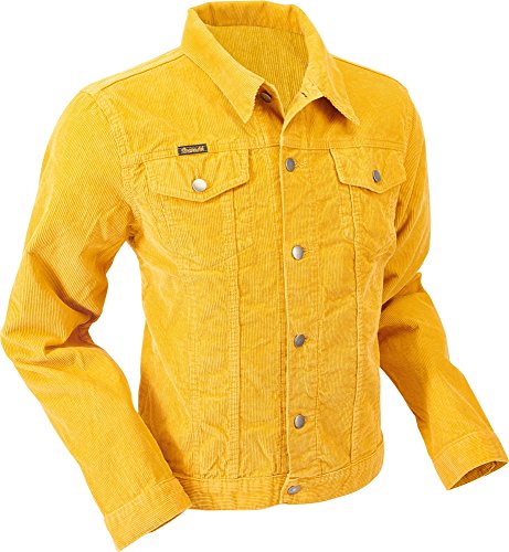 Chenaski Cord Jacke Corduroy Mustard Größe S von Chenaski