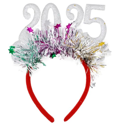 2025 Stirnband festliches Haar-Accessoire verleiht Ihrem Neujahrs-Outfit Charme, modische Kopfbedeckung für verschiedene Anlässe von Chenxi Studio