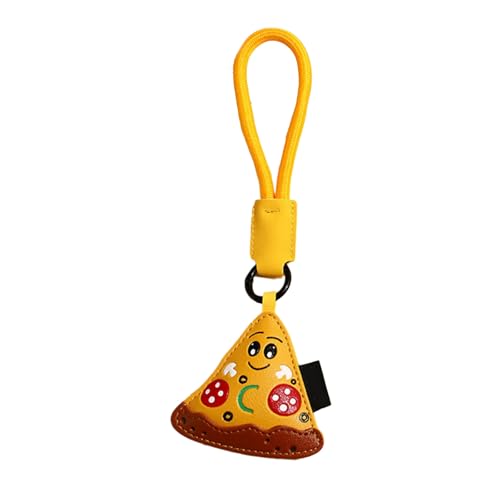 Chenxi Studio Foodie Schlüsselanhänger, Taschenanhänger für Damen, Geldbörse, Handtasche, Rucksack, Tasche, Anhänger, Auto-Schlüsselanhänger, ästhetischer Schlüsselanhänger für Handtaschen, Pizza, One Chenxi Studio Foodie Schlüsselanhänger, Taschenanhänger für Damen, Geldbörse, Handtasche, Rucksack, Tasche, Anhänger, Auto-Schlüsselanhänger, ästhetischer Schlüsselanhänger für Handtaschen, Pizza, One von Chenxi Studio