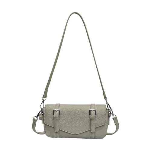 Chenxi Studio Zarte Damen-Handtasche, weiches PU-Leder, Achseltasche, Schultertaschen, geeignet für Einkäufe und gesellschaftliche Zusammenkünfte, den täglichen Gebrauch, grün, One Size Chenxi Studio Zarte Damen-Handtasche, weiches PU-Leder, Achseltasche, Schultertaschen, geeignet für Einkäufe und gesellschaftliche Zusammenkünfte, den täglichen Gebrauch, grün, One Size von Chenxi Studio