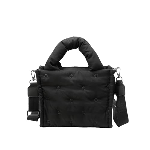 Damen-Handtasche, kleine quadratische Tasche, koreanische Stile, Schultertasche, Tragegriff oben, Puffer-Crossbody für Reisen, koreanische Stile, Schulter für Frauen, kleine quadratische Umhängetasche Damen-Handtasche, kleine quadratische Tasche, koreanische Stile, Schultertasche, Tragegriff oben, Puffer-Crossbody für Reisen, koreanische Stile, Schulter für Frauen, kleine quadratische Umhängetasche von Chenxi Studio