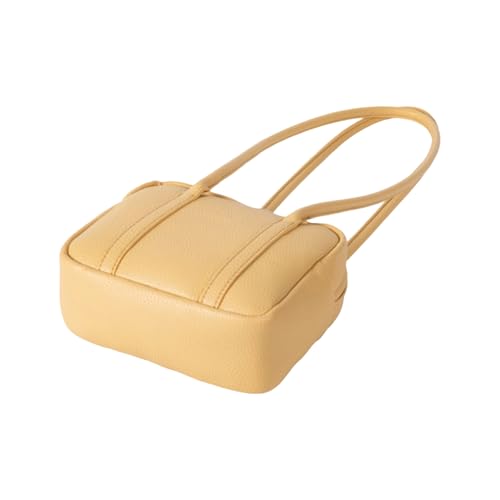 Damen-Umhängetasche, koreanische Stile, Achseltasche, trendige Handtasche, passend für Damen, Pendeln für Reisen, trendige Achsel-Handtasche, Pendeln, koreanischer Stil, Schulter, gelb, One Size Damen-Umhängetasche, koreanische Stile, Achseltasche, trendige Handtasche, passend für Damen, Pendeln für Reisen, trendige Achsel-Handtasche, Pendeln, koreanischer Stil, Schulter, gelb, One Size von Chenxi Studio