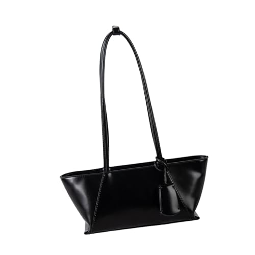 Damentasche, koreanischer Stil, Umhängetasche, große Kapazität, Handtasche, PU-Leder, Achselhöhle, Pendeln, stilvoll, Achselhöhle, Damen, Handtasche, Pendeln, modische Schulter, Schwarz , One Size Damentasche, koreanischer Stil, Umhängetasche, große Kapazität, Handtasche, PU-Leder, Achselhöhle, Pendeln, stilvoll, Achselhöhle, Damen, Handtasche, Pendeln, modische Schulter, Schwarz , One Size von Chenxi Studio