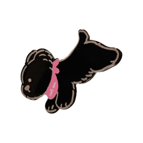 Flache Haarspange mit Clip, lässige Welpenform, Kopfbedeckung, Strauß der 2000er Jahre, Haarspange, Foto-Requisiten von Chenxi Studio