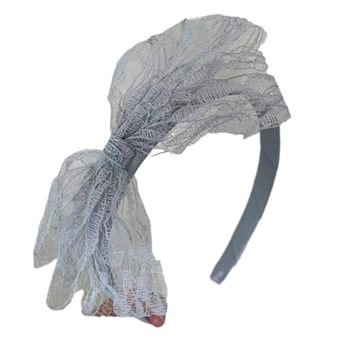 Haarreif mit Spitzenschleifen, für Mädchen, Dopamin, Kopfschmuck, Haarschmuck von Chenxi Studio