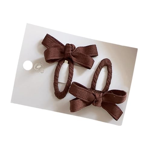 Herbst- und Winter-Baby-Haarspangen, süße Schleife, Charm-Haarnadeln für Mädchen, schönes Haar-Accessoire, modische Kopfbedeckung von Chenxi Studio