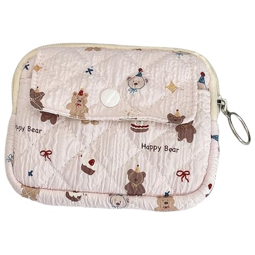 Kleine Aufbewahrungstasche mit Blumenmuster für Münzen, Make-up-Tasche, Münzgeldbörse, Karte, Cartoon-Geldbörse, Lippenstift für Mädchen, florale Geldbörse, kleine Aufbewahrung, schöne gesteppte Kleine Aufbewahrungstasche mit Blumenmuster für Münzen, Make-up-Tasche, Münzgeldbörse, Karte, Cartoon-Geldbörse, Lippenstift für Mädchen, florale Geldbörse, kleine Aufbewahrung, schöne gesteppte von Chenxi Studio