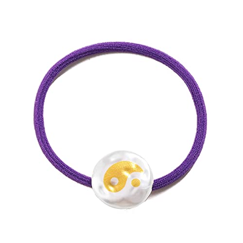 Modisches Haarseil, kleine Perlen, Kopfschmuck, hochelastische Haarbänder, Haarschmuck für Dutt, Pferdeschwanz von Chenxi Studio