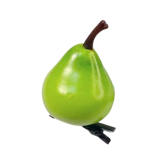 Realistische Obst-Gemüse-Haarspange, Haarnadel, einfach zu bedienen, modisches Statement für verschiedene Anlässe von Chenxi Studio