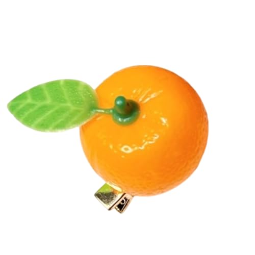 Realistische Obst-Gemüse-Haarspange, Haarnadel, einfach zu bedienen, modisches Statement für verschiedene Anlässe von Chenxi Studio