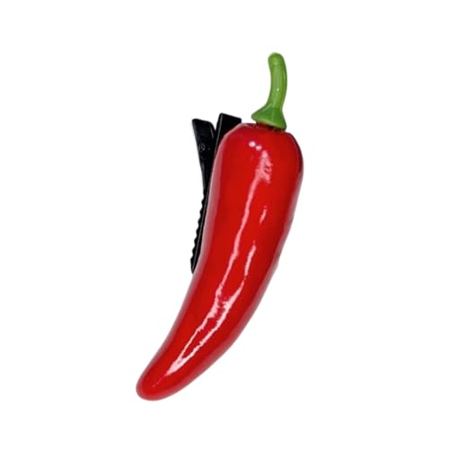 Realistische Obst-Gemüse-Haarspange, Haarnadel, einfach zu bedienen, modisches Statement für verschiedene Anlässe von Chenxi Studio