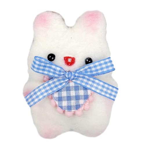 Schöne Plüschpuppen-Haarspange, koreanische Haargummis, süßes Mädchen, Entenschnabel-Clip, Haarspangen, Damen-Haarschmuck von Chenxi Studio