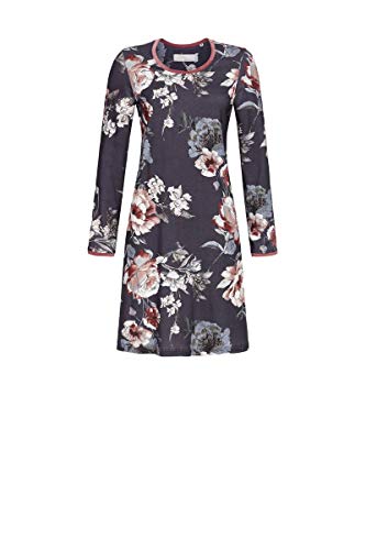 Cherie Line Damen °Nachthemd im Blumendessin bunt 50 0571004,bunt, 50 von Chérie Line