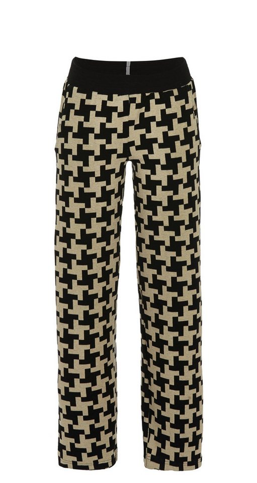 Chérie Line Loungehose aus Strickjacquard Elastikbund von Chérie Line