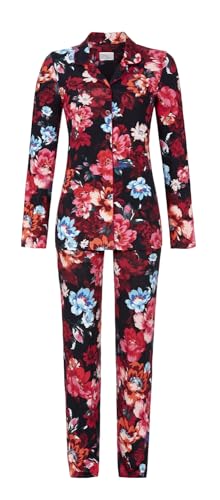 Chérie Line Pyjama mit durchgeknöpftem Oberteil Farbe bunt, Größe 46 von Chérie Line