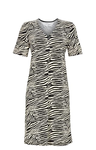 Chérie Line Sleepshirt mit V-Ausschnitt Farbe Sand, Größe 40 von Chérie Line