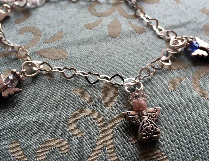 Schutz-Engel Charm Armband Handgemachte Engel Birthstone Mit Einem Charme Schutz-Engel Charm Armband Handgemachte Engel Birthstone Mit Einem Charme von CherishYourAngels