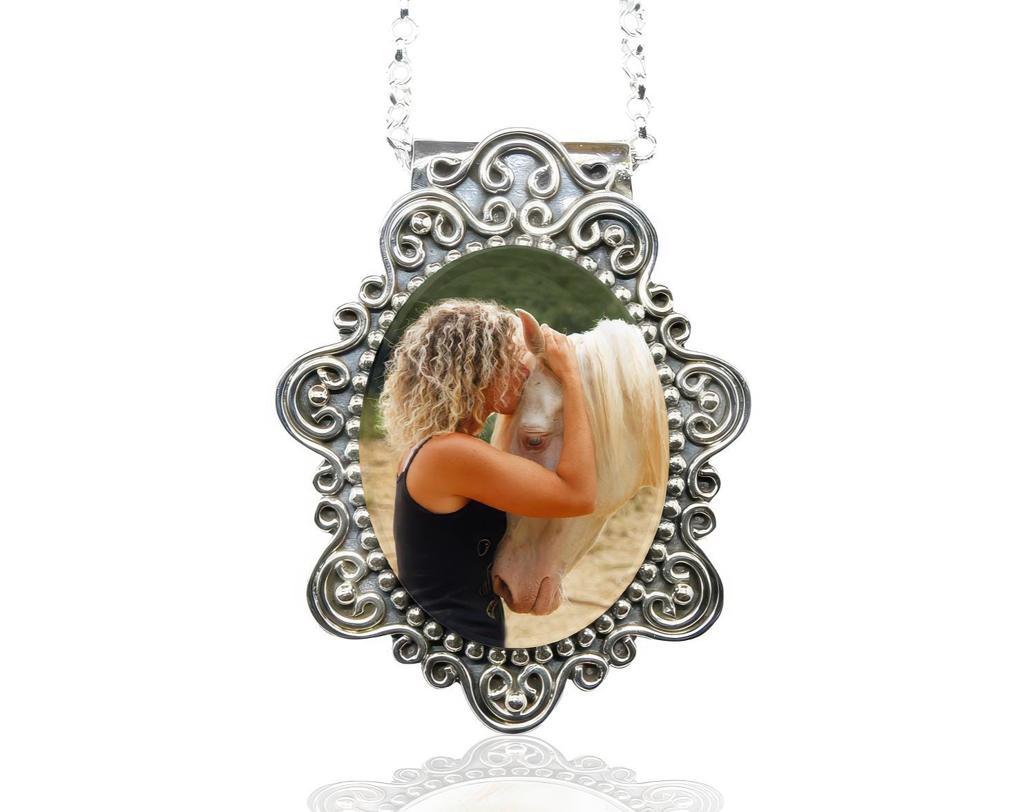 sterling Silber Foto Anhänger Halskette, Individueller Personalisierter Memory Halskette Anhänger, Memorymemorial Geschenk, Geschenk Für Oma Mama sterling Silber Foto Anhänger Halskette, Individueller Personalisierter Memory Halskette Anhänger, Memorymemorial Geschenk, Geschenk Für Oma Mama von CherishedHomeDesign