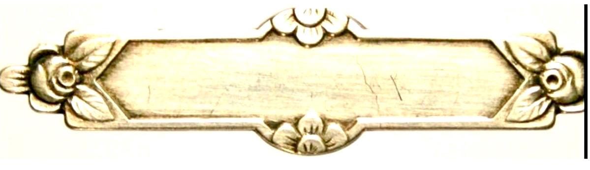 Vintage Sterling Silber Rosen Brosche Schmuck von CherishedSaints