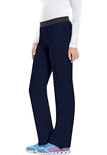 Cherokee Damen OP-Hose Infinity - Low Rise - Kasackhose - Medizinische Kleidung mit Taschen - OP-Hose - Schlupfhose - Medizinische Berufsbekleidung - Navy - L von Cherokee