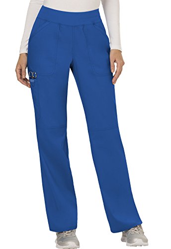 Cherokee Damen OP-Hose Revolution - Kasackhose - Mit Taschen - Scrubs - weicher Stretch - Schlupfhose - Medizinische Berufsbekleidung - Dunkelblau - 3XL von Cherokee