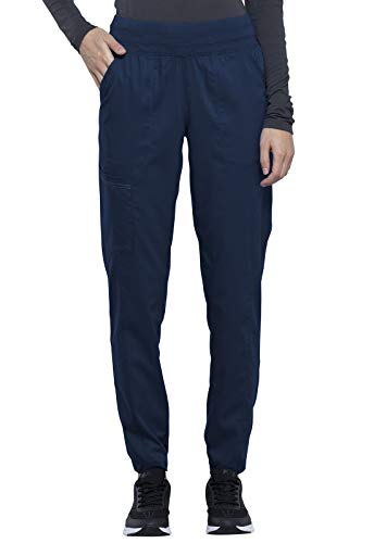 Cherokee Damen OP-Hose Revolution - Kasackhose - Mit Taschen - Scrubs - weicher Stretch - Schlupfhose - Medizinische Berufsbekleidung - Navy - XS von Cherokee