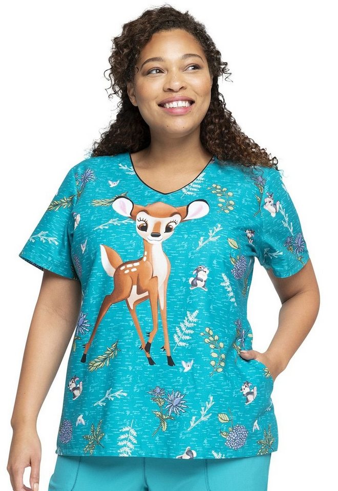 Cherokee Funktionsbluse Bunt bedruckter Damen Kasack Bambi" Kasack mit Motiv" von Cherokee