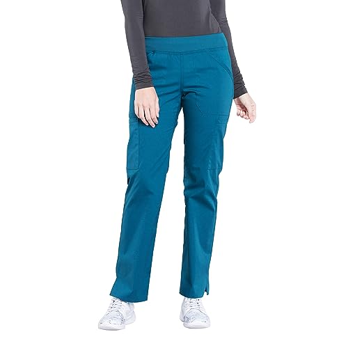 Cherokee WW Professionals Mid Rise Straight Leg Pull-on Cargo Pant von Cherokee