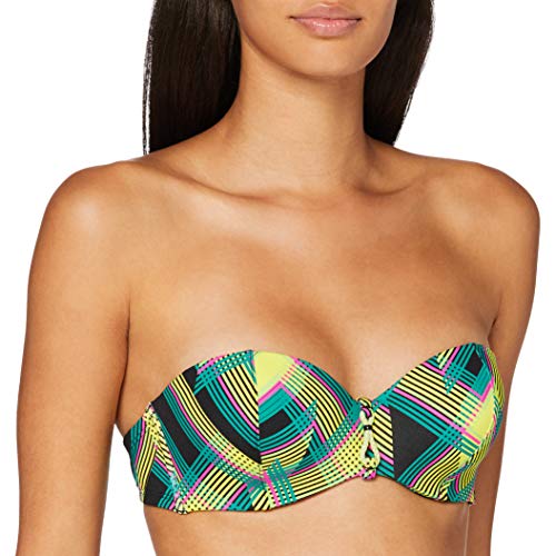 Cherry Beach Damen Hobie Beach Tankini-Oberteil, Black, 85 B von Cherry Beach