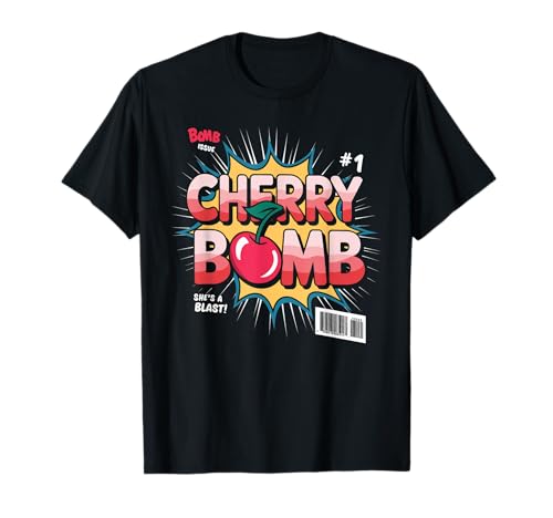 Cherry Bomb TShirt Frauen Männer Kirschen Roller Derby T-Shirt Cherry Bomb TShirt Frauen Männer Kirschen Roller Derby T-Shirt von Cherry Bomb TShirt Frauen Männer Kirschen