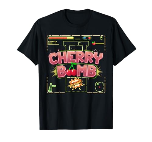 Cherry Bomb TShirt Frauen Männer Kirschen Roller Derby T-Shirt Cherry Bomb TShirt Frauen Männer Kirschen Roller Derby T-Shirt von Cherry Bomb TShirt Frauen Männer Kirschen