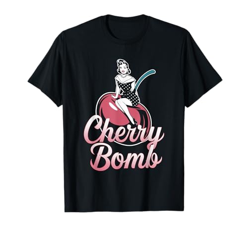 Cherry Bomb TShirt Frauen Männer Kirschen Roller Derby T-Shirt Cherry Bomb TShirt Frauen Männer Kirschen Roller Derby T-Shirt von Cherry Bomb TShirt Frauen Männer Kirschen