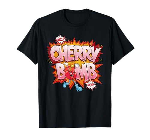 Cherry Bomb TShirt Frauen Männer Kirschen Roller Derby T-Shirt Cherry Bomb TShirt Frauen Männer Kirschen Roller Derby T-Shirt von Cherry Bomb TShirt Frauen Männer Kirschen