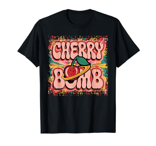 Cherry Bomb TShirt Frauen Männer Kirschen Roller Derby T-Shirt Cherry Bomb TShirt Frauen Männer Kirschen Roller Derby T-Shirt von Cherry Bomb TShirt Frauen Männer Kirschen