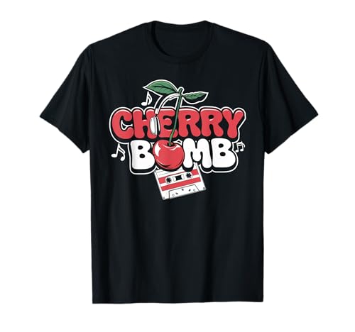 Cherry Bomb TShirt Frauen Männer Kirschen Roller Derby T-Shirt Cherry Bomb TShirt Frauen Männer Kirschen Roller Derby T-Shirt von Cherry Bomb TShirt Frauen Männer Kirschen