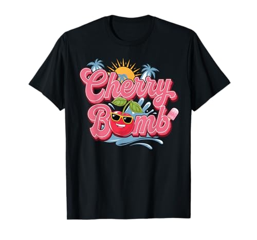 Cherry Bomb TShirt Frauen Männer Kirschen Roller Derby T-Shirt Cherry Bomb TShirt Frauen Männer Kirschen Roller Derby T-Shirt von Cherry Bomb TShirt Frauen Männer Kirschen