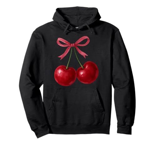Kokette Schleife ästhetische rote Kirschen Mädchen Frauen Pullover Hoodie Kokette Schleife ästhetische rote Kirschen Mädchen Frauen Pullover Hoodie von Cherry Coquette Bow Kawaii Cherries Youth Teens