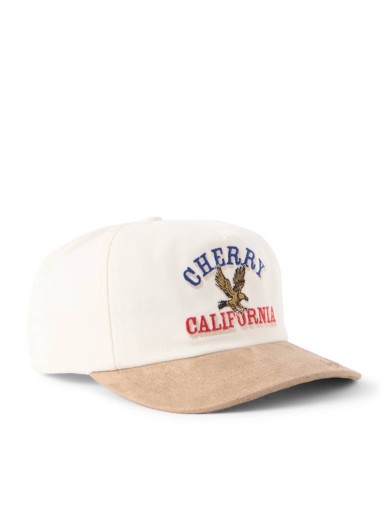 Cherry Los Angeles - Speed Series Embroidered Twill Baseball Cap - Men - White von Cherry Los Angeles